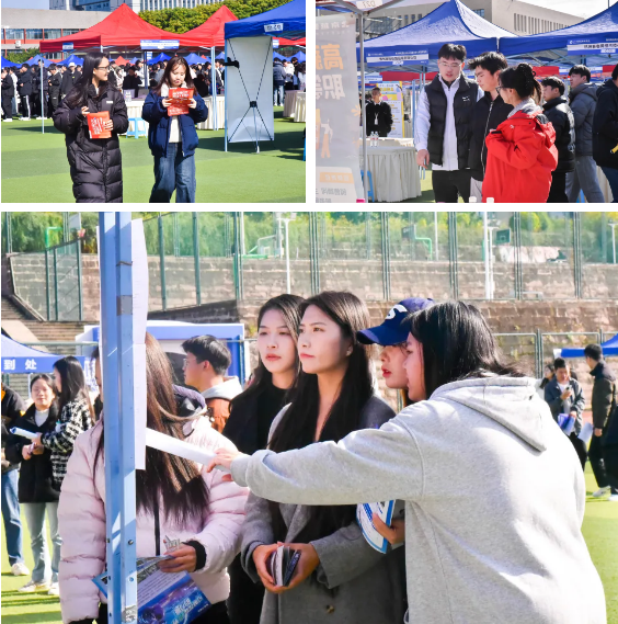 我校2026届毕业生双选会成功举办:300家单位携8000岗位精准揽才(图3)